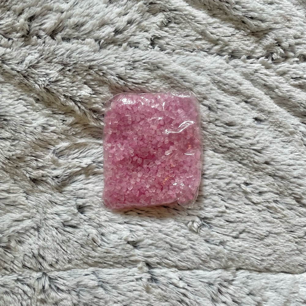 FREE WITH PURCHASE! Package of bath salts :)